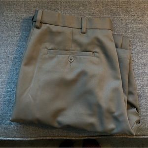 Men’s tan work pants, business pants, business casual, dress pants